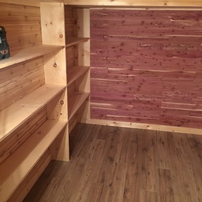 CEDAR CLOSET - Completed